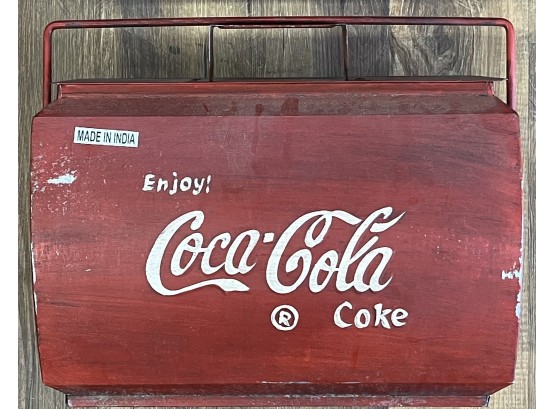Wooden Coca Cola Cooler