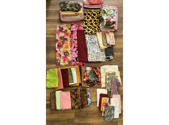 Huge Variety Of Fabric Pieces