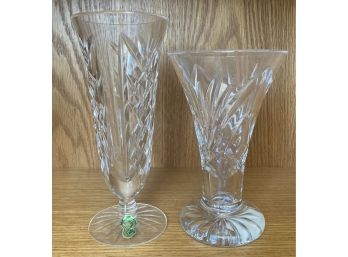 Pair Of Waterford Crystal Vases