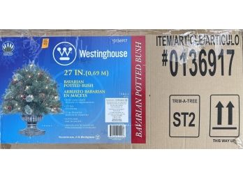 Westinghouse 27 Inch Bavarian Potted Bush In Box