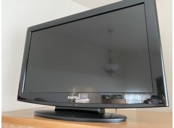 Sanyo Flatscreen TV With Pedestal Stand