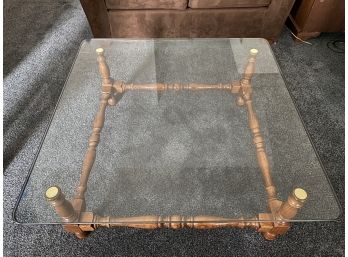 Excellent Square Glass Top Coffee Table