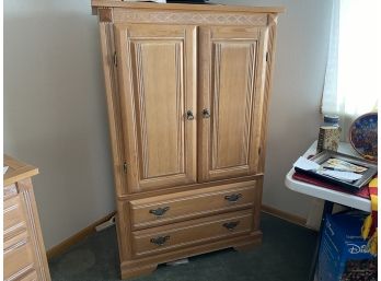 Light And Bright Southwestern Style Armoire