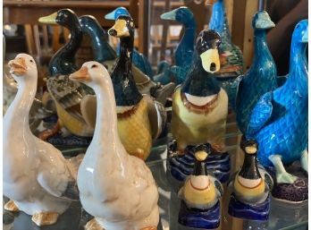 10 Decorative Porcelain Ducks