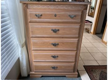 Southwestern Style Tall Chest Of Drawers