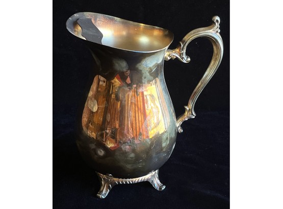 WM Rogers Silver Plated Pitcher