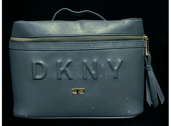 DKNY Blue Makeup Bag