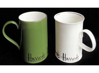 2 Harrods Ceramic Mugs