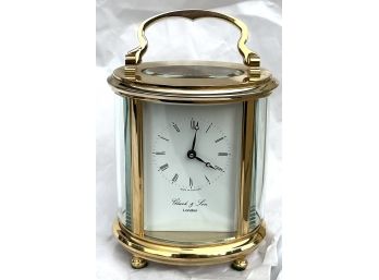 Classic Oval Miniature Clock Gluck Engineering Co.