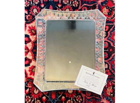 Waterford Crystal 13.5' X 11.5' Picture Frame