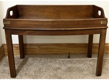 Small Colonial Style Wooden Coffee Table