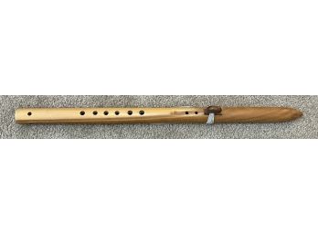 Hand Carved Wooden Flute