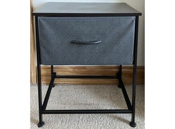 Dresser W/ Fabric Drawer Rack Storage Gray