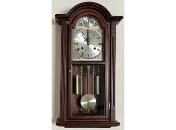 Wooden Waltham Tempus Fugit 31 Day Chime Wall Clock
