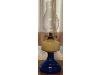 Antique Blue Oil Lantern
