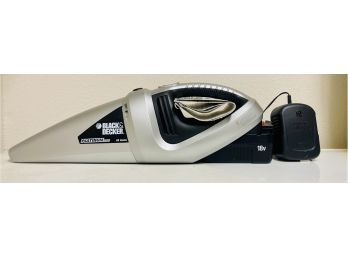 Black & Decker Cordless Dust Buster With Charger Manual