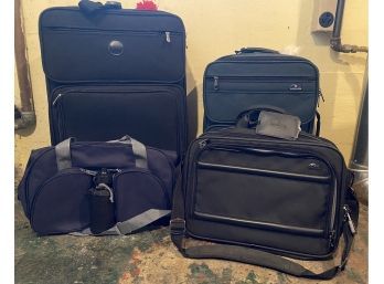 Grouping Of Suitcases Including 2 By Samsonite