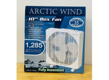 Attic Wind 10 Inch Box Fan Brand New
