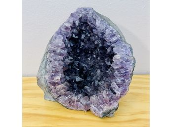 Stunning Amethyst Geode, Six Inches Tall