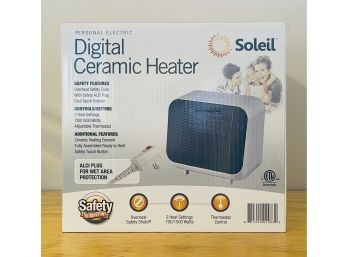 Digital Ceramic Heater By Soleil
