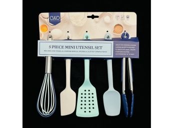 5 Piece Mini Utensil Set By Cook With Color Brand New