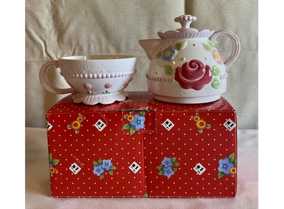 Mary Engelbreit Teapot And Teacup