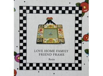Mary Engelbreit Love,home,family,friend Wall Frame With Icon Hooks