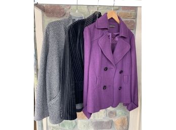 Lot Of 3 Jackets Incl. Orra Boutique, Ralph Lauren, And Mossimo