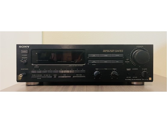 Sony GX47es Stereo Receiver With Remote