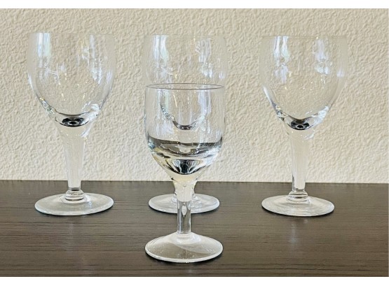 Lot Of 4 Cordial Glasses