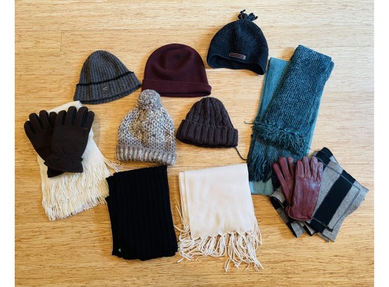 Lot Of Winter Accessories Including  Hats, Gloves And More