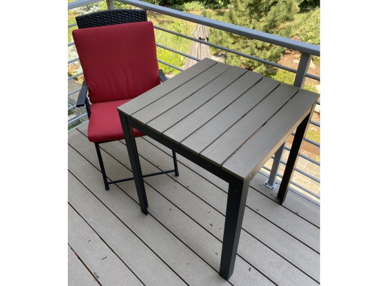 Patio Chair With Table