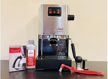 Classic Gaggia Espresso Coffee Maker With Accessories