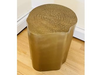 Crate And Barrel Leif Brunching Table Brass Finish
