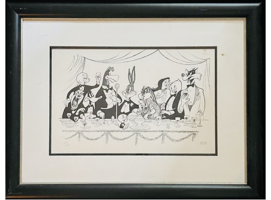 Original Signed And Numbered Cartoon-168/350 Hirschfeld