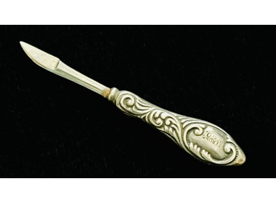 Antique Sterling Cuticle Knife