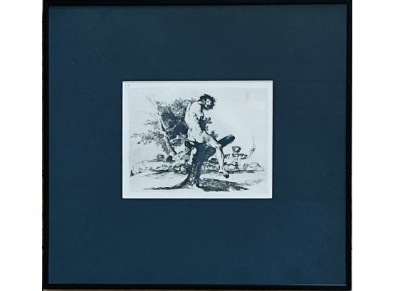 'los Desastres De La Guerra' Fransisco De Goya Framed Etching