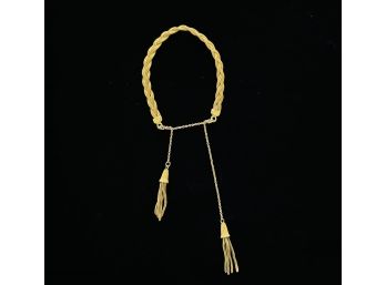Hamilton Chain Company Gold Tone Bracelet