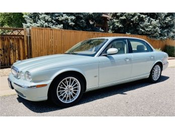 Rare Seafrost Low Mileage 2006 Jaguar XJ8L Sport Auto V8 Engine With Pristine Leather Interiors And Only 34604