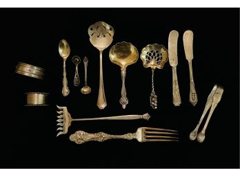 Grouping Of Sterling Silver Cutlery