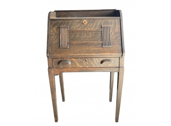 Solid Wood Antique Secretary Desk