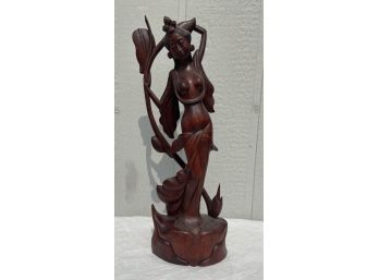 Indonesian Wooden Carved Sculpture (as Is)