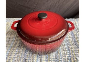 6.5 Quart Cast Iron Lidded Crock