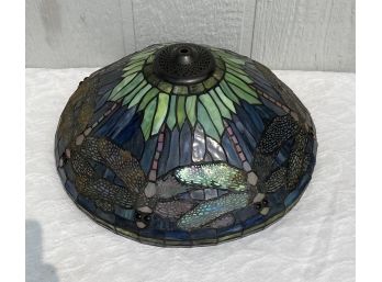 Tiffani Style Dragonfly Stained Glass Lamp Shade