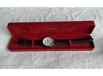Omega 'whatever I'm Late Already' Watch With Case