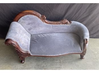 Solid Wood Miniature Doll Couch (as Is)
