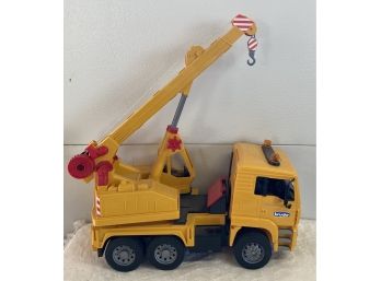 Bruder TG-410 Yellow Toy Crane Truck