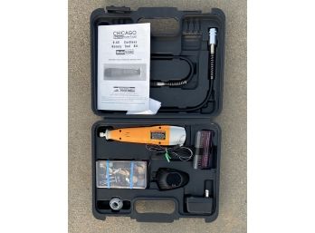 Chicago Electric Power Tools 9.6V Cordless Rotary Tool Kit With Accessories