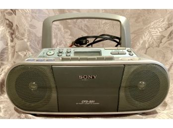 Sony CFD-SO1 CD Radio Cassette-Corder
