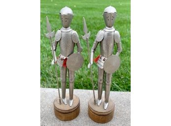 2 Medieval Knights In Armor